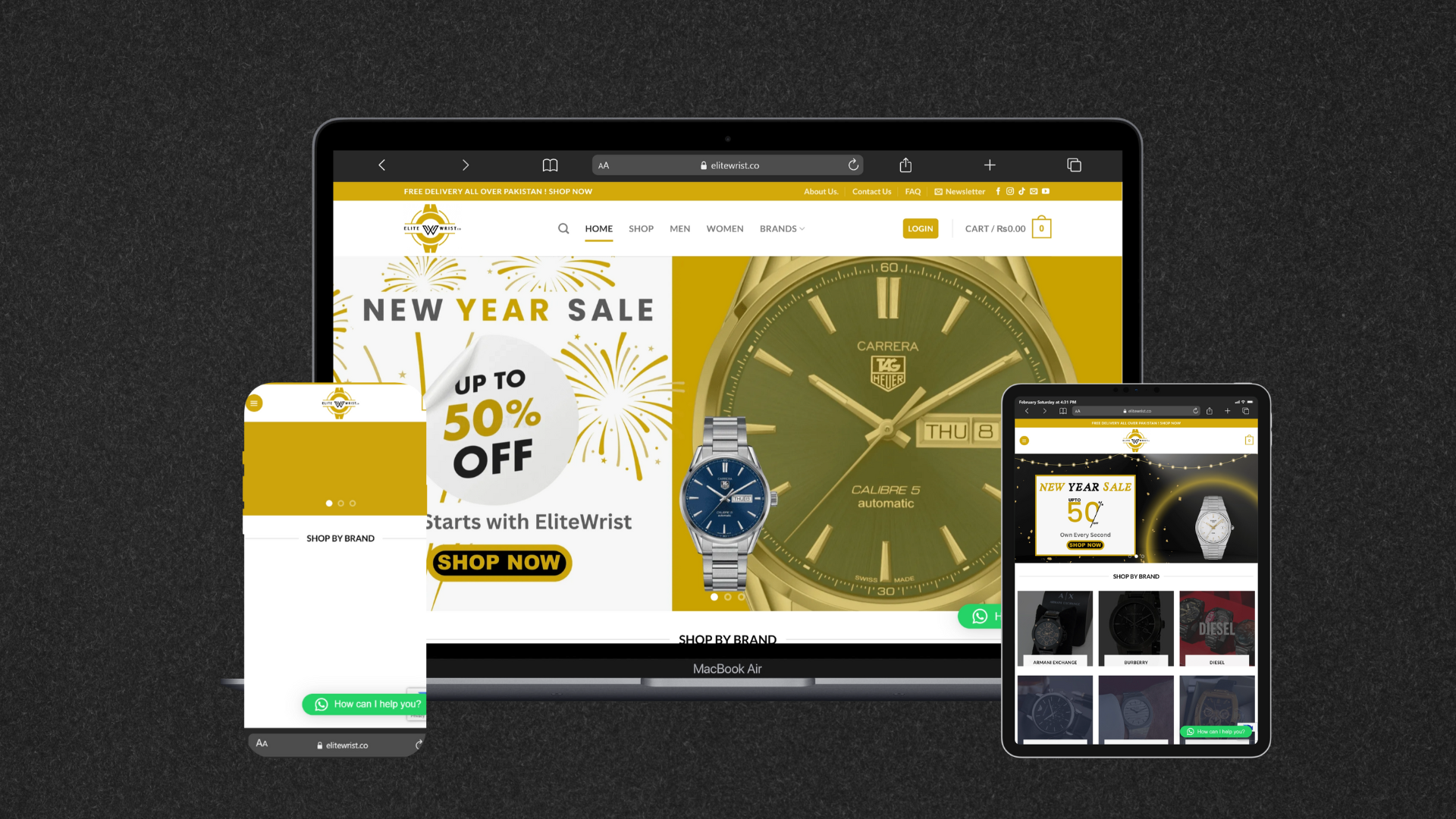 Image gallery marquee